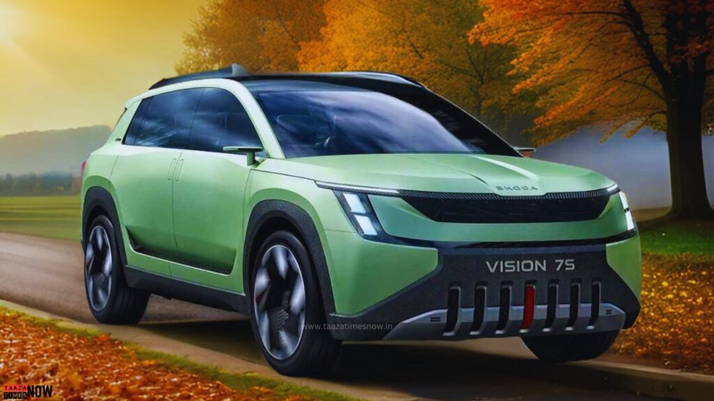 Skoda Vision 7S design